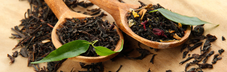Schwarzer Tee aromatisiert