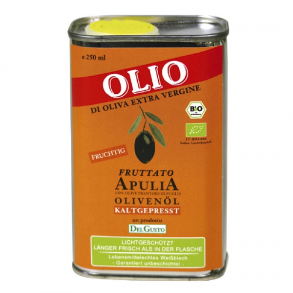 DelGusto Olivenöl FRUTTATO, Bio, fruchtig