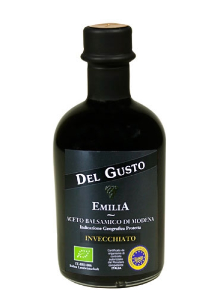 DelGusto INVECCHIATO Aceto Balsamico di Modena I.G.P. Bio