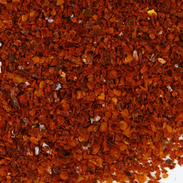 Chilis, geschrotet, ohne Kern