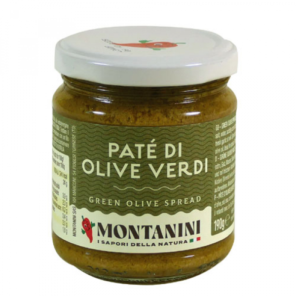 Grüne OlivenpastePaté di Olive verdi