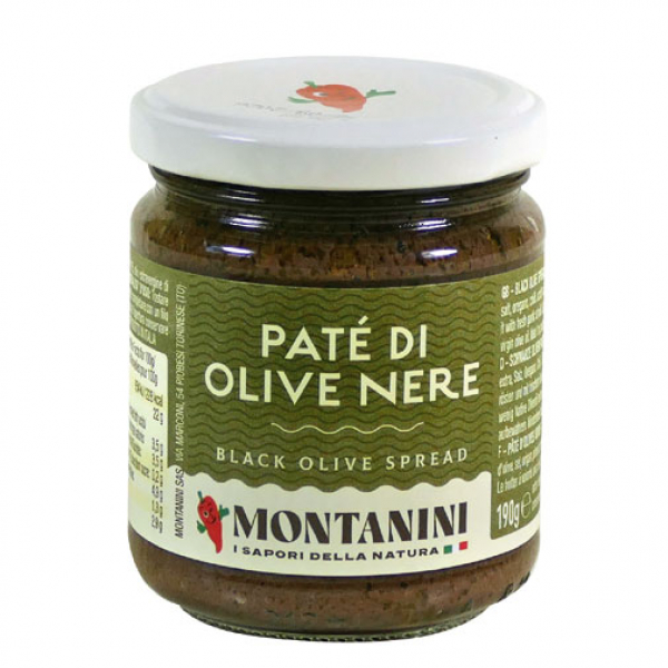 Schwarze OlivenpastePaté di Olive nere