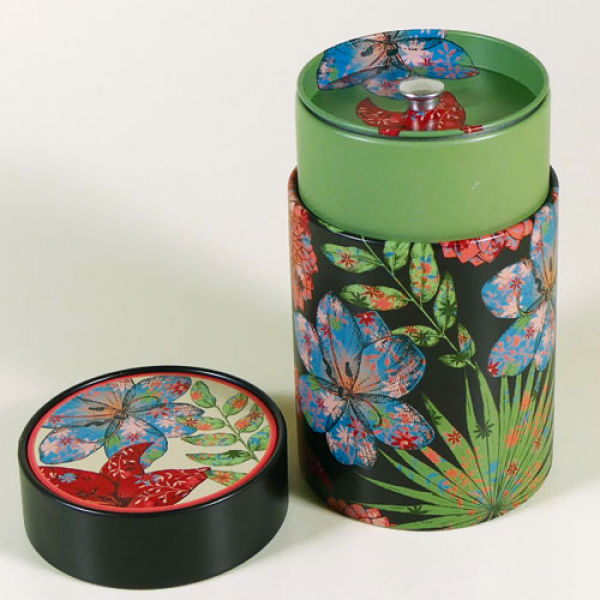 Dose Rustic Flower, rot, 150g