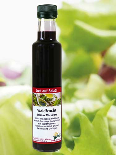 Waldfrucht Balsamessig3% Säure