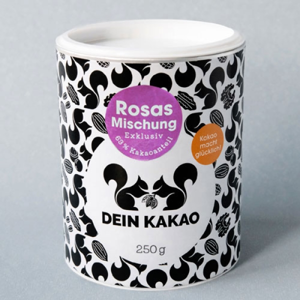 Bio-Schokoladenpulver "Rosas Mischung" Dein Kakao