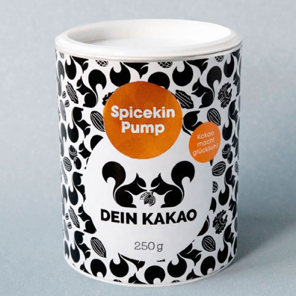 Bio-Schokoladenpulver "Spicekin Pump" Dein Kakao