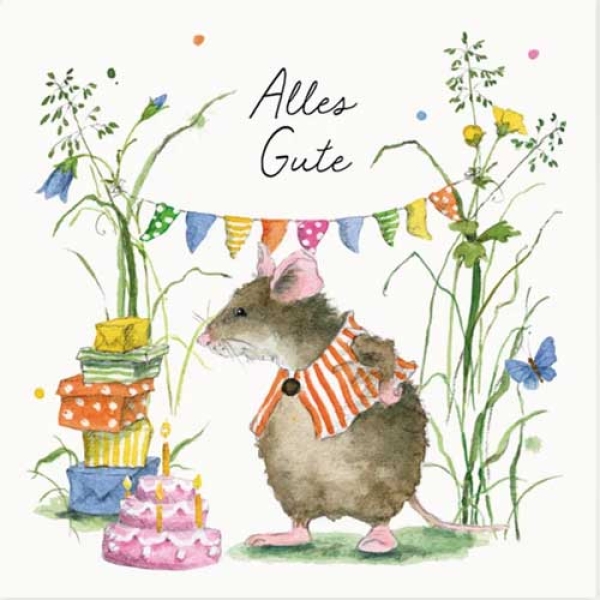 Lunch-Servietten "Alles Gute" 33x33cm