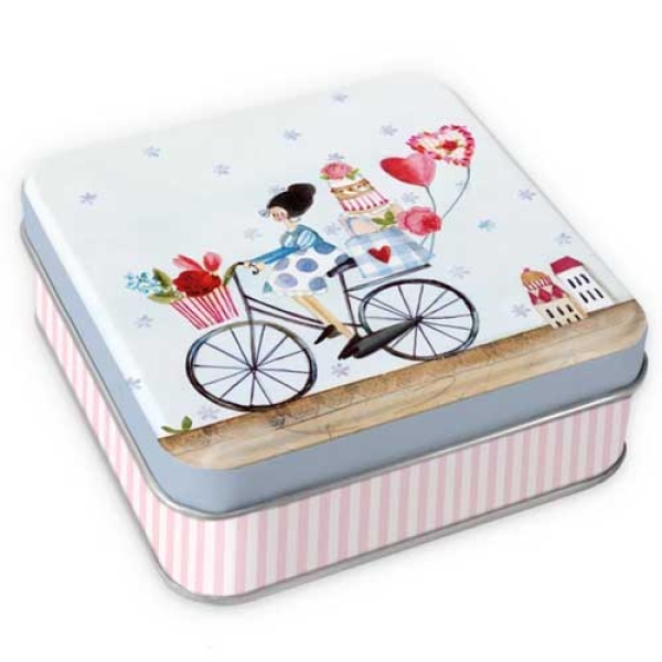 Geschenkdose Fahrrad
