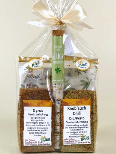 Geschenk Glück gepflückt