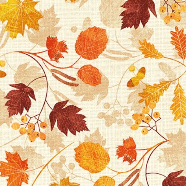 Lunch-Servietten "Autumn Grace" 33x33cm
