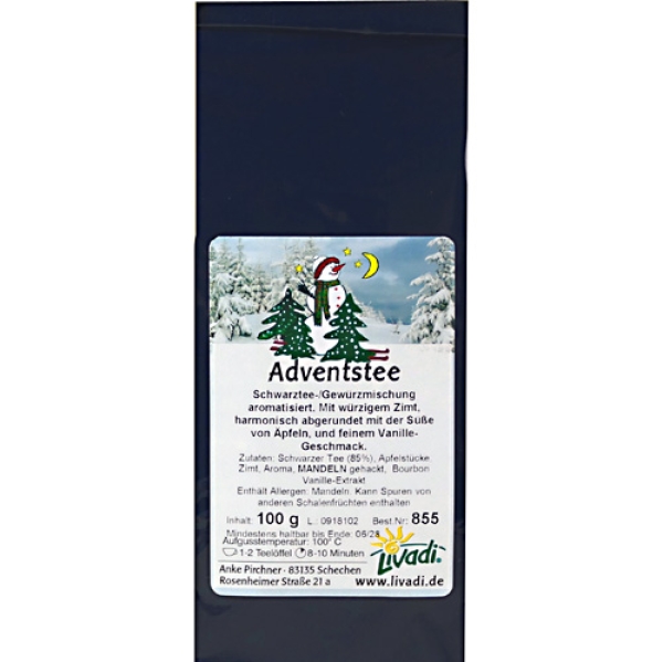 Adventstee, Schwarzer Tee, 100g, Weihnachtsangebot