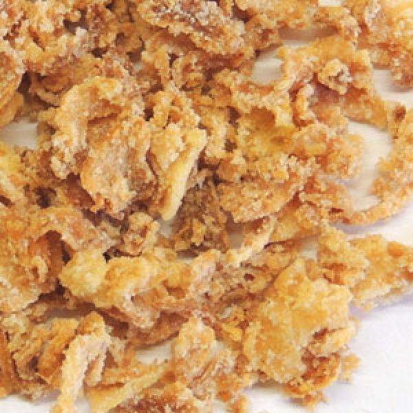 Zwiebel, in Pflanzenfett geröstet