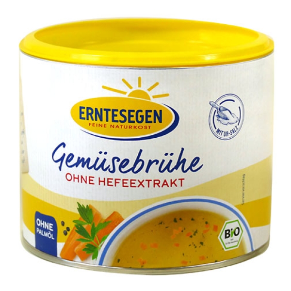 Gemüsebrühe ohne Hefeextrakt, Bio, 220 g Dose = 10 Liter