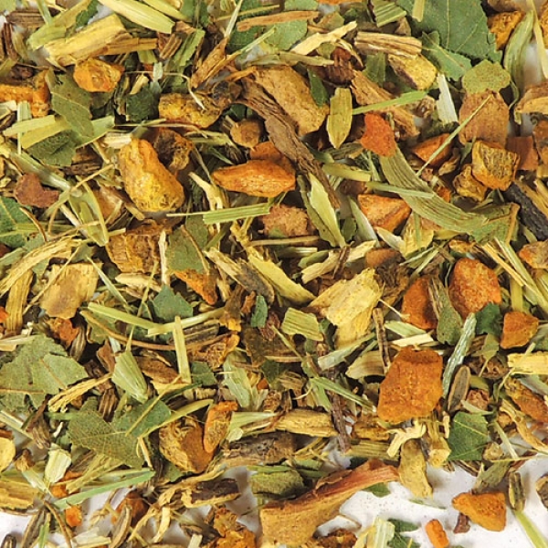 Kräutertee Loslassen mit Kurkuma, Biotee