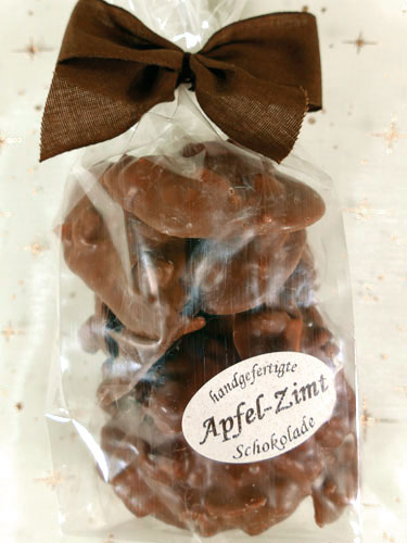 Apfel-Zimt Fleckerl mit Vollmilch-Schokolade