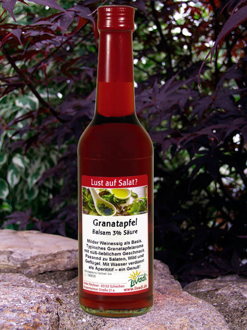 Granatapfel Essig-Kreation 5% Säure