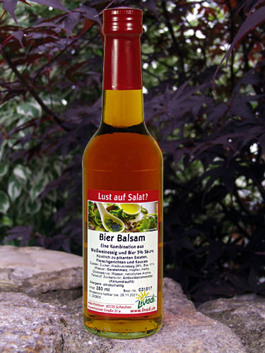 Bier Balsam aus Weißweinessig3% Säure