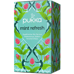 Pukka Mint Refresh, BioteeAufgussbeutel