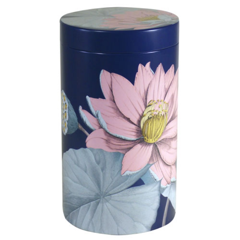 Dose Lotusblüte, blau, 500g