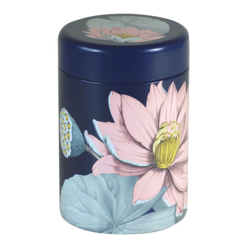 Dose Lotusblüte, blau, 125g