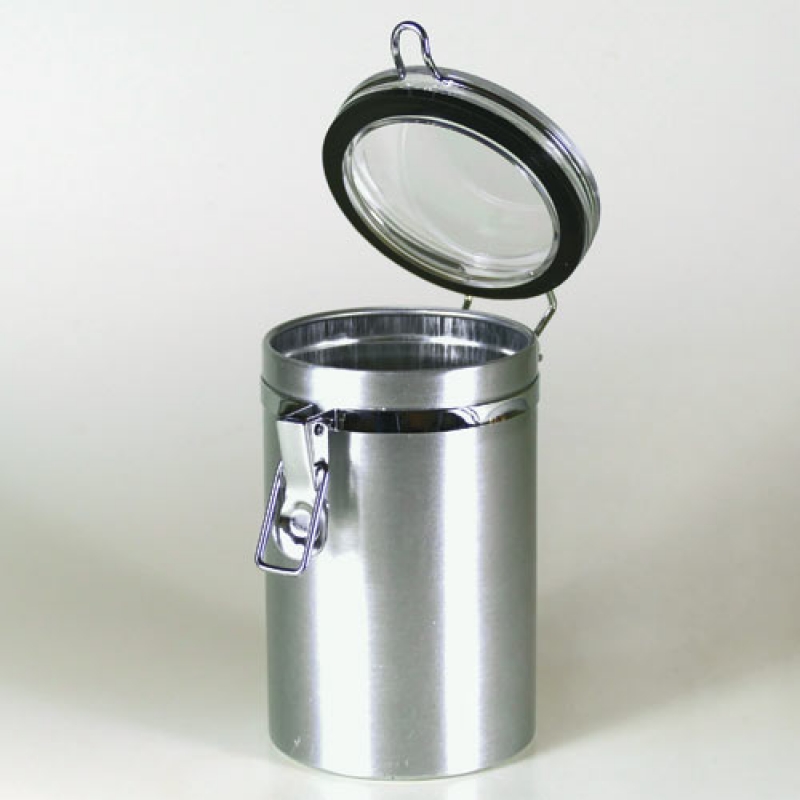 Bügelverschlussdose mit Sichtdeckel, 500ml, 80x122mm