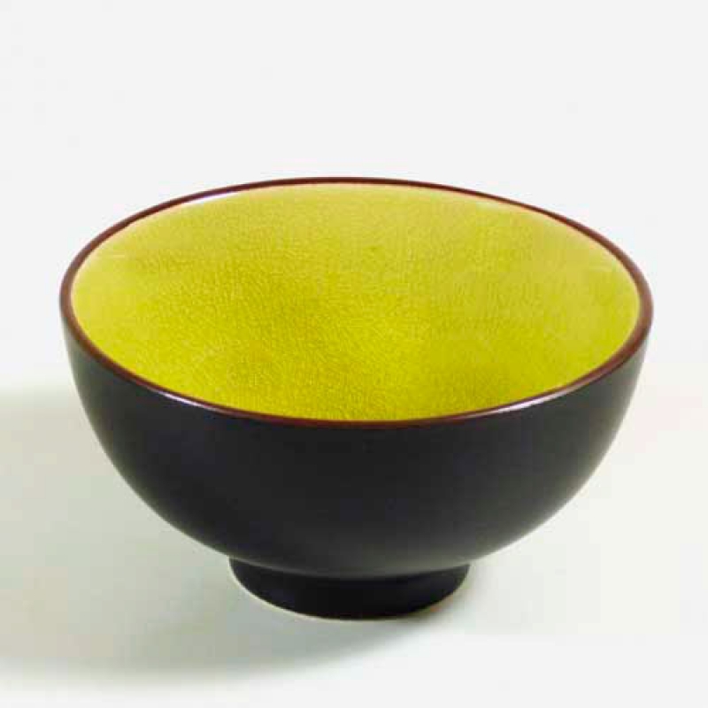 Cha Wan Teeschale, gelb