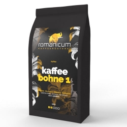 Kaffee Bohne1, ganze Bohne, Romanicum