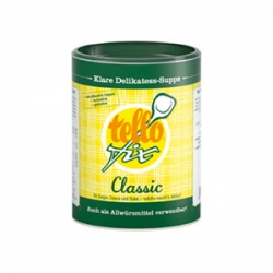 Tellofix Classic, Klare Delikatess-Suppe, 540 g Dose = 27 Liter