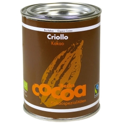 Bio-Trinkschokolade Criollo 100% reiner Kakao